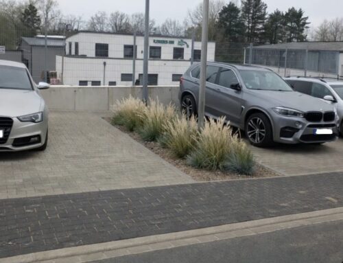 Herstellung von Parkplätzen