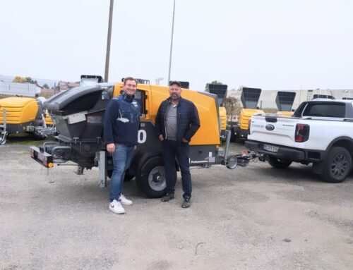 Unsere Betonpumpe